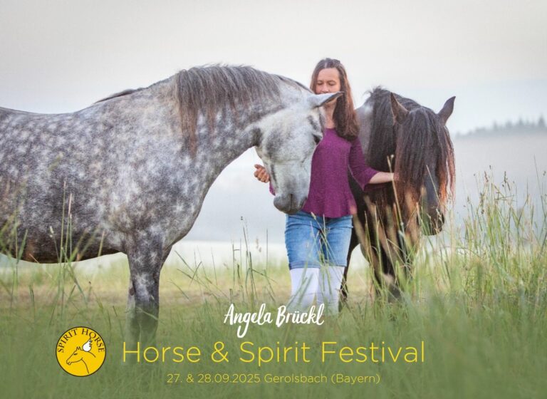 Angela Brückl Instruktorin auf dem Horse & Spirit Festival in Bayern