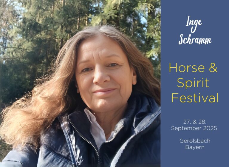Inge Schramm Instruktorin auf dem Horse & Spirit Festival in Bayern