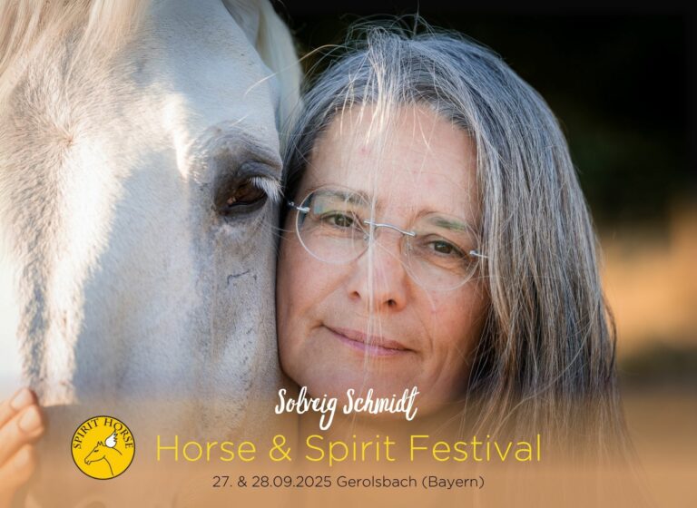 Solveig Schmidt Instruktorin auf dem Horse & Spirit Festival in Bayern